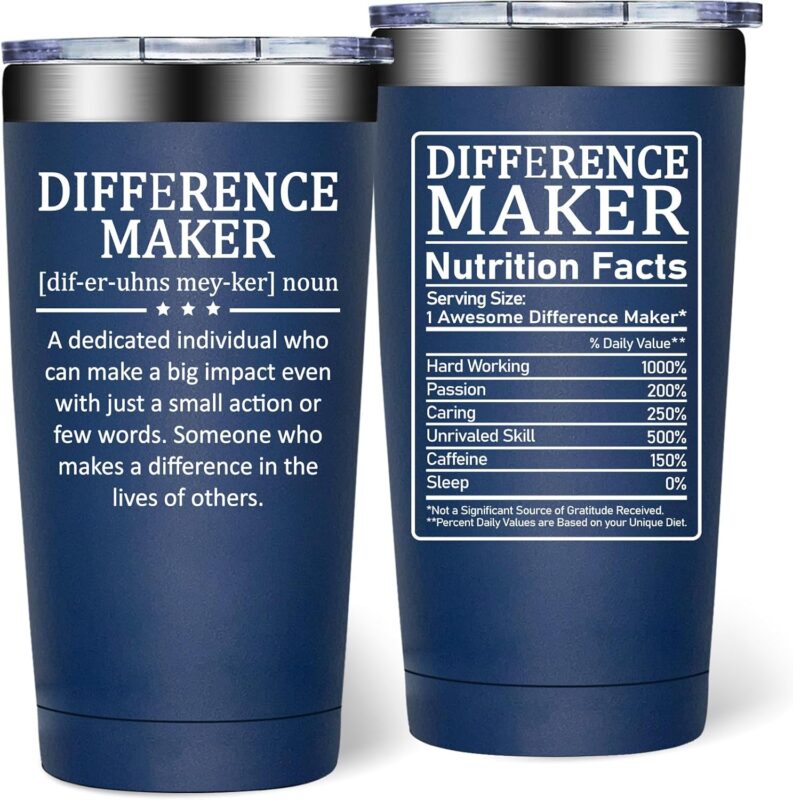 Navy Blue Insulated Tumbler