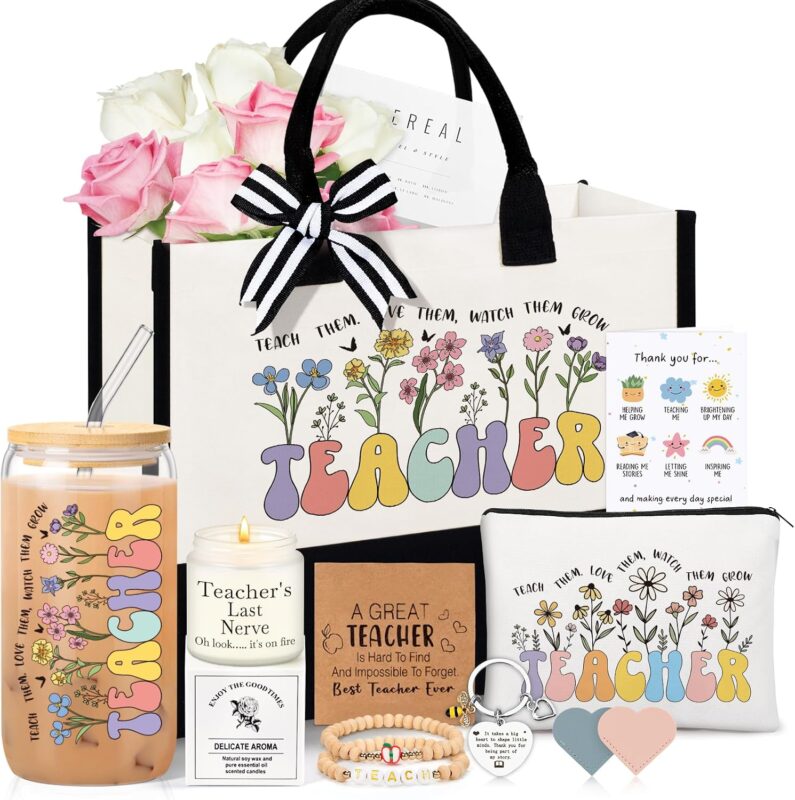 Floral Teacher Gift Set